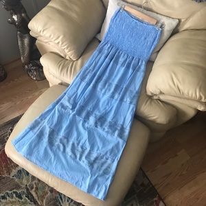 Blue Maxi Dress